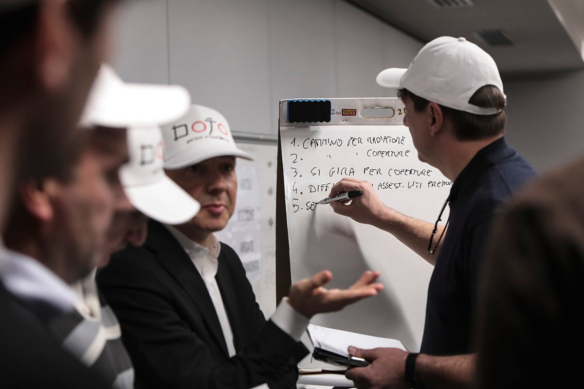 auxiell Dojo: secțiune practică