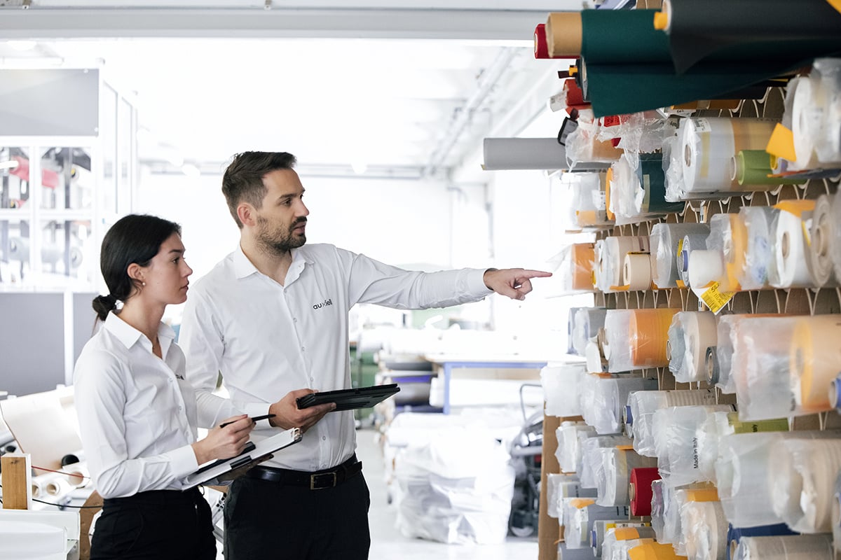 auxiell nel genba da cliente